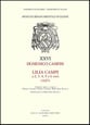 Lilia Campi a 2, 3, 4, 5 e 6 Voci Study Scores sheet music cover